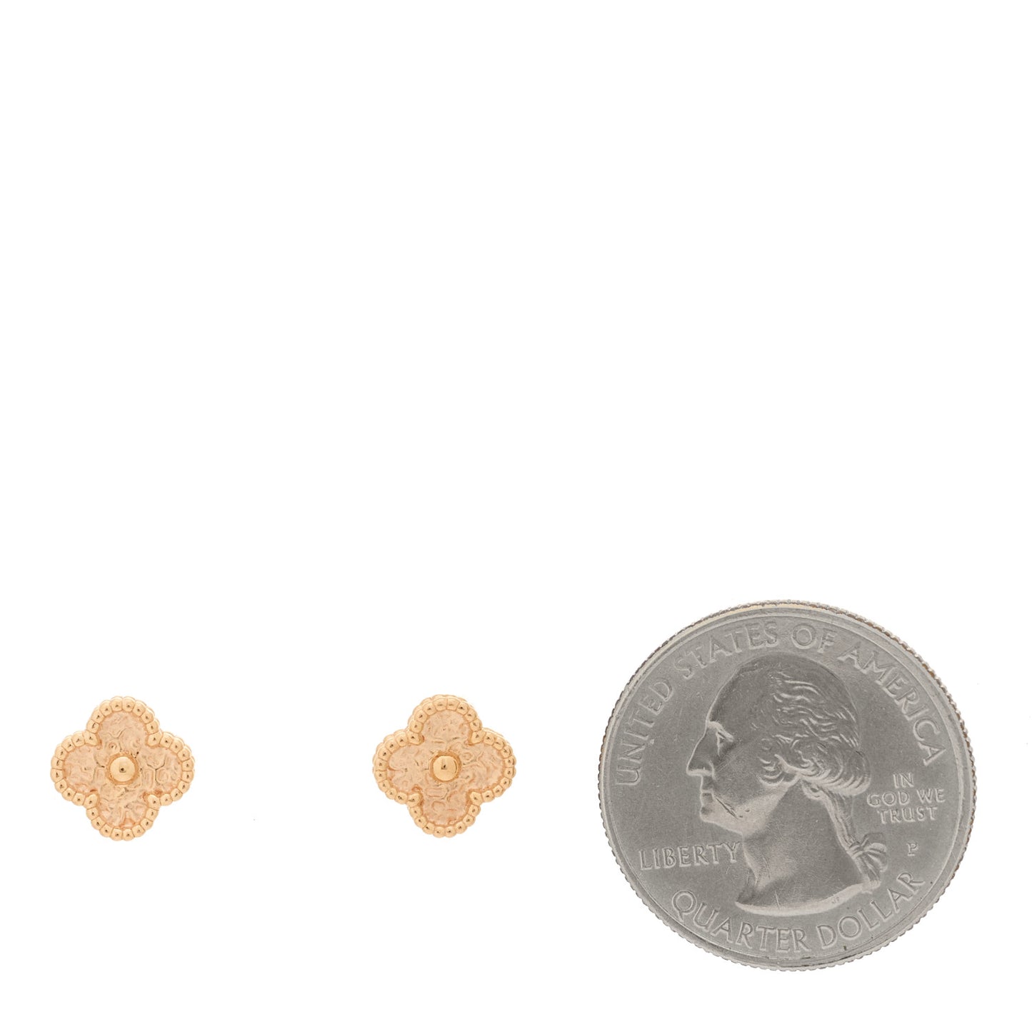 18K Rose Gold Sweet Alhambra Earrings