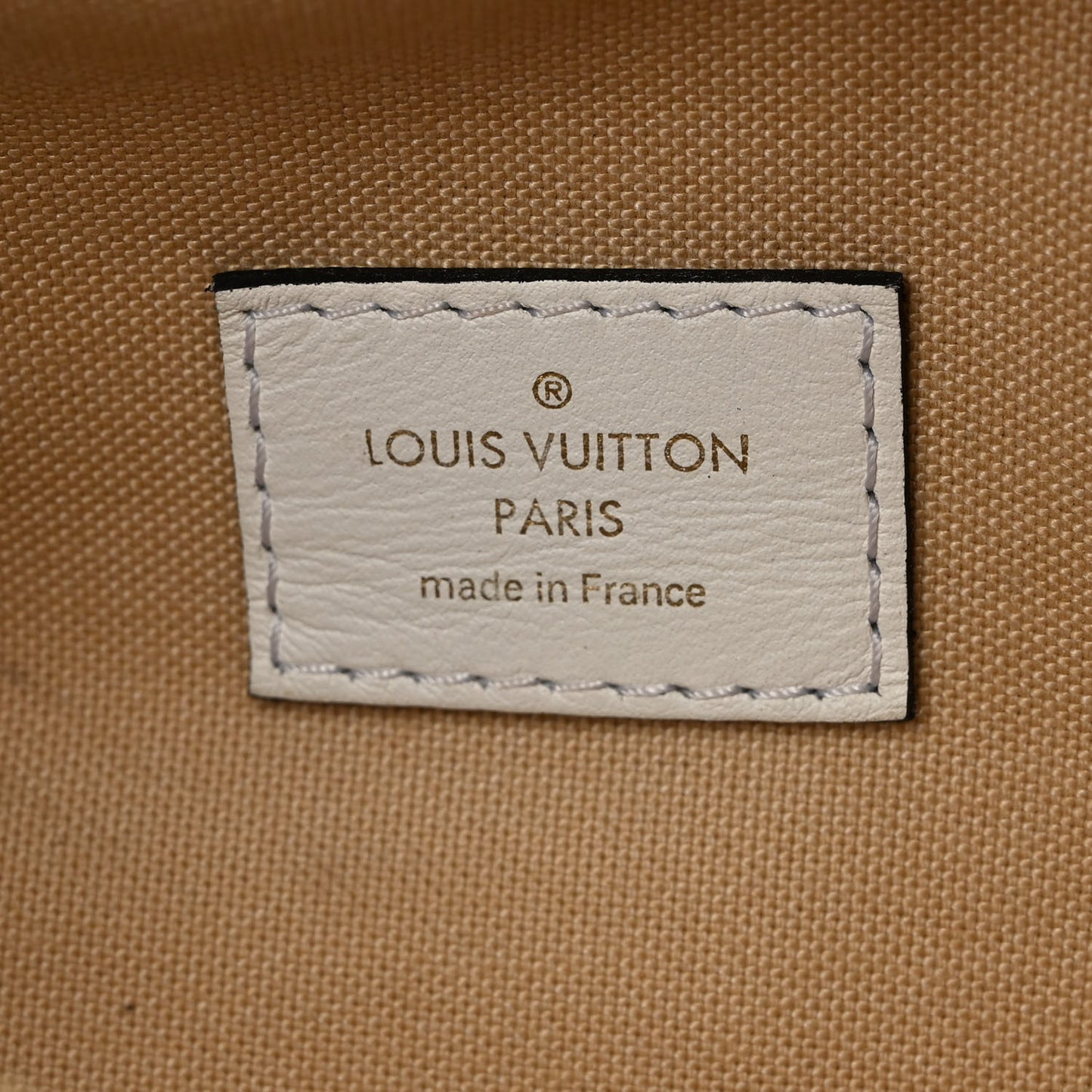 Monogram Giant Bumbag Kaki Beige