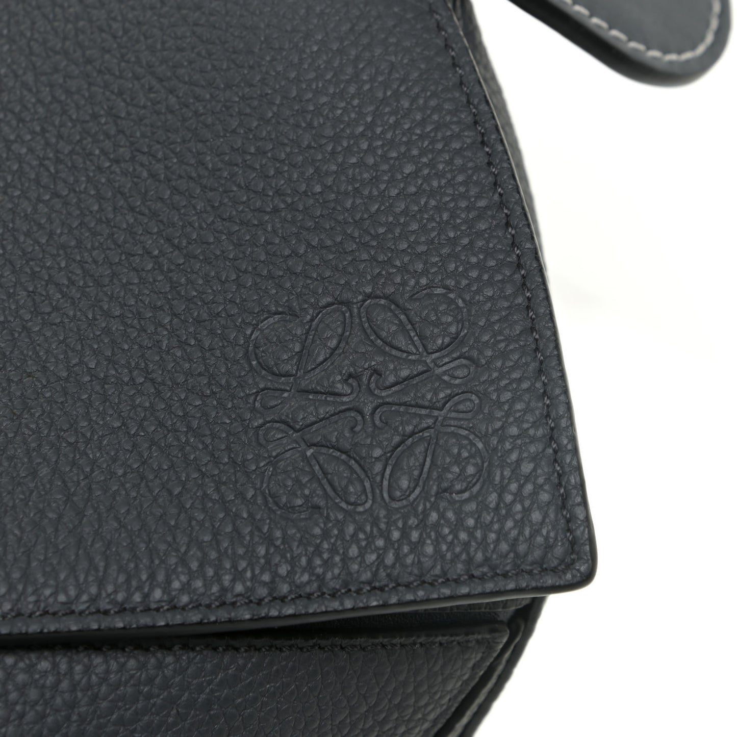 Calfskin Large Puzzle Bag Grey