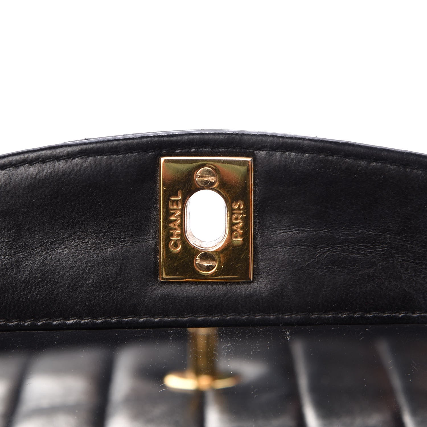 Chanel Lambskin Vertical Quilt Small Single Flap Black 19 of 20