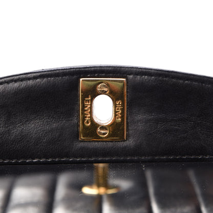 Chanel Lambskin Vertical Quilt Small Single Flap Black 19 of 20