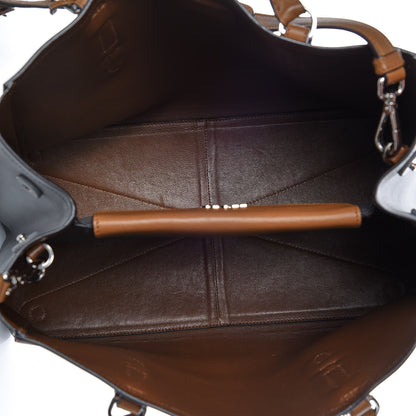 Prada City Calf Small Double Handle Tote Canella Marmo 6 of 12