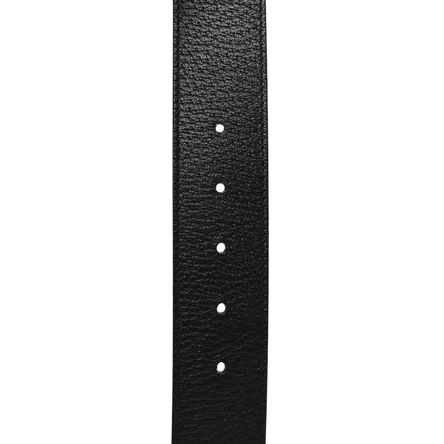 Gucci Textured Calfskin Double G 40mm Belt 80 32 Black 6 of 6