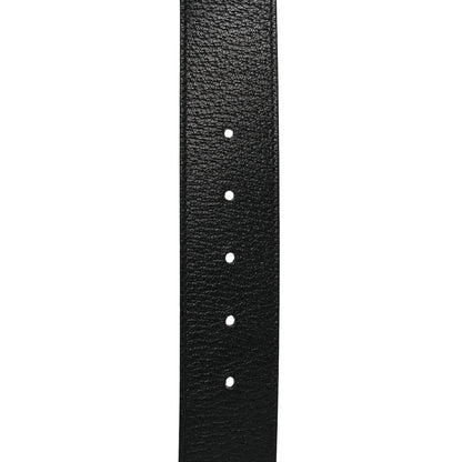 Gucci Textured Calfskin Double G 40mm Belt 80 32 Black 6 of 6