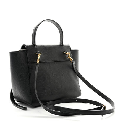 Celine Grained Calfskin Nano Belt Bag Black 3 of 13