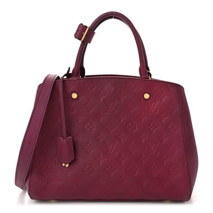 Louis Vuitton Empreinte Montaigne MM Grape 1 of 12