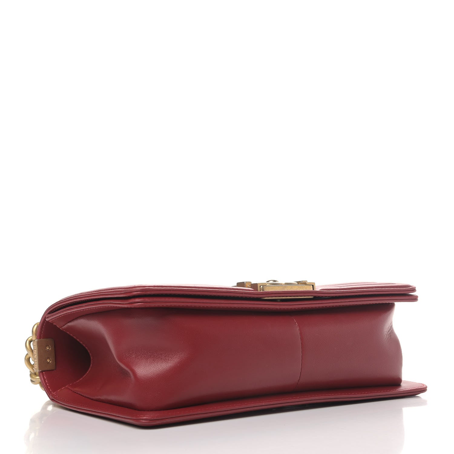Chanel Lambskin Quilted Medium Boy Flap Red 3 of 4