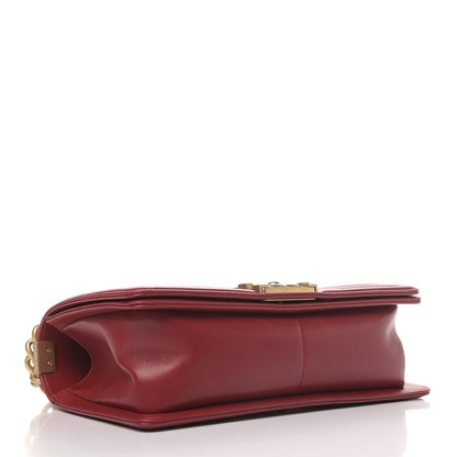 Chanel Lambskin Quilted Medium Boy Flap Red 3 of 4
