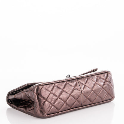 Chanel Metallic Aged Calfskin Quilted 2.55 Reissue 227 Flap Bronze 4 of 7