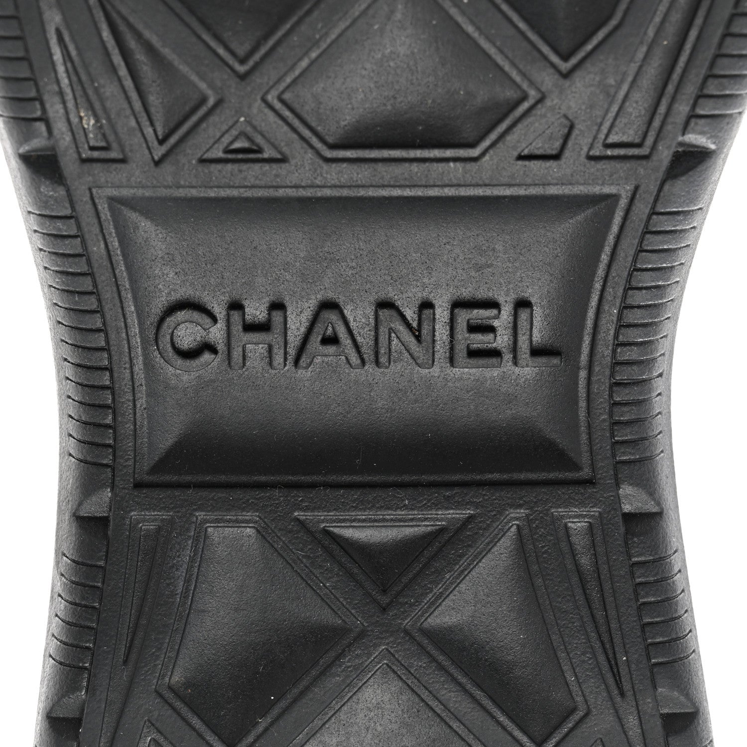 Chanel Velvet Calfskin Mixed Fibers CC Sneakers 39 Black 6 of 9