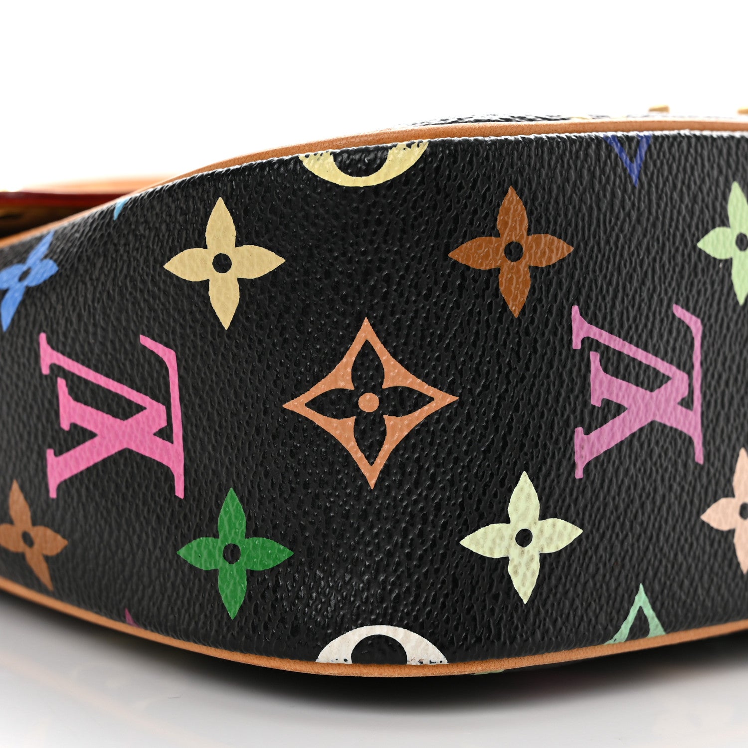 Louis Vuitton Monogram Multicolor Sologne Black 9 of 11