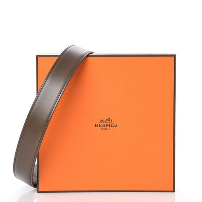 Hermes Box Togo 32mm Belt Strap 70 Chocolate 4 of 4