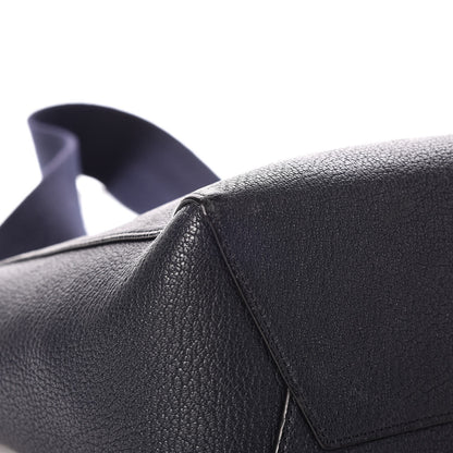 Celine Soft Grained Calfskin Small Sangle Bucket Bag Navy 8 of 11