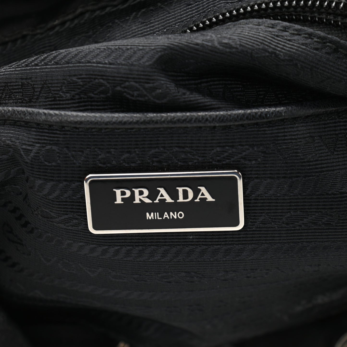 Nylon Vela Medium Backpack Black