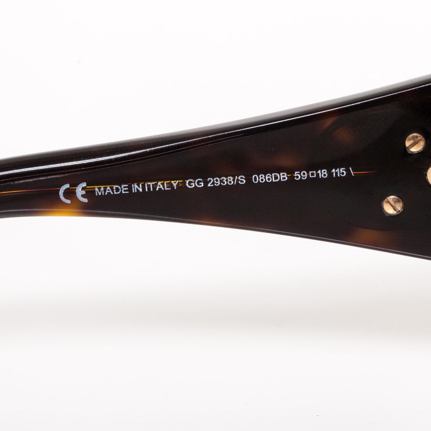 Tortoise Shell GG Sunglasses 2938S