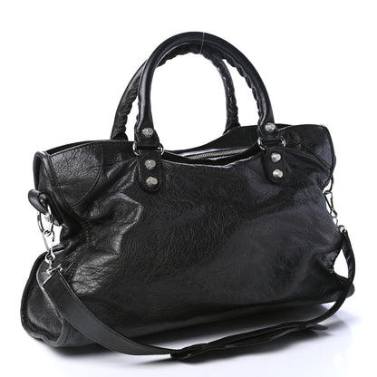 Balenciaga Agneau Giant 12 Silver Hardware City Black 2 of 7