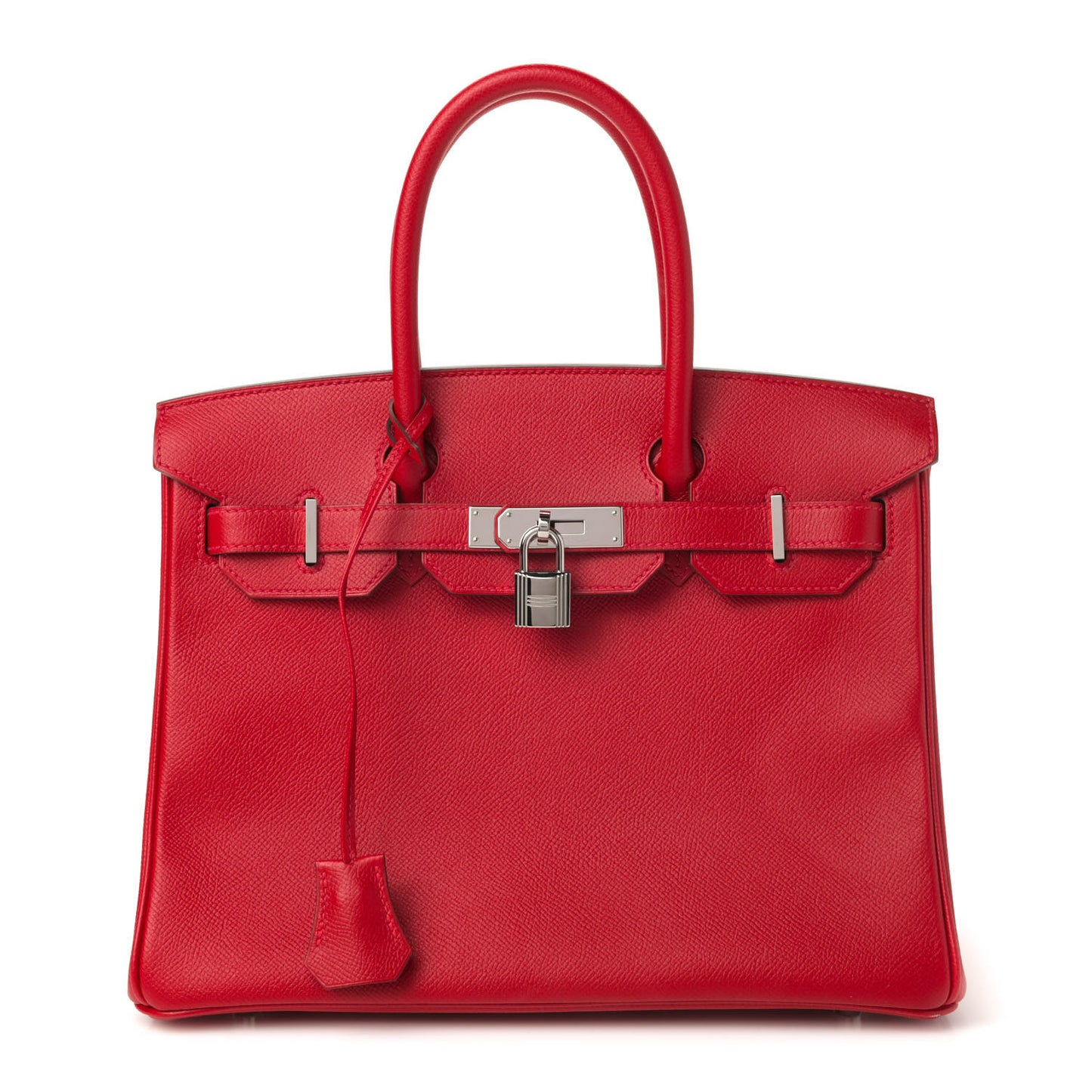 Epsom Birkin 30 Rouge Casaque