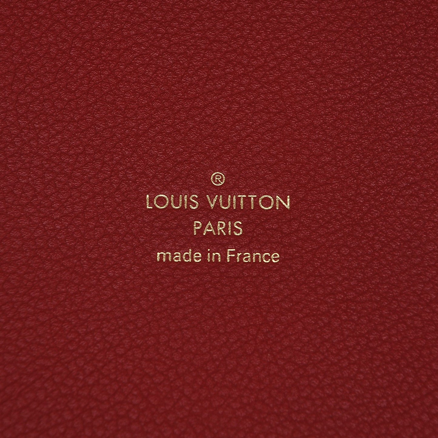 Monogram Change Tray Rouge