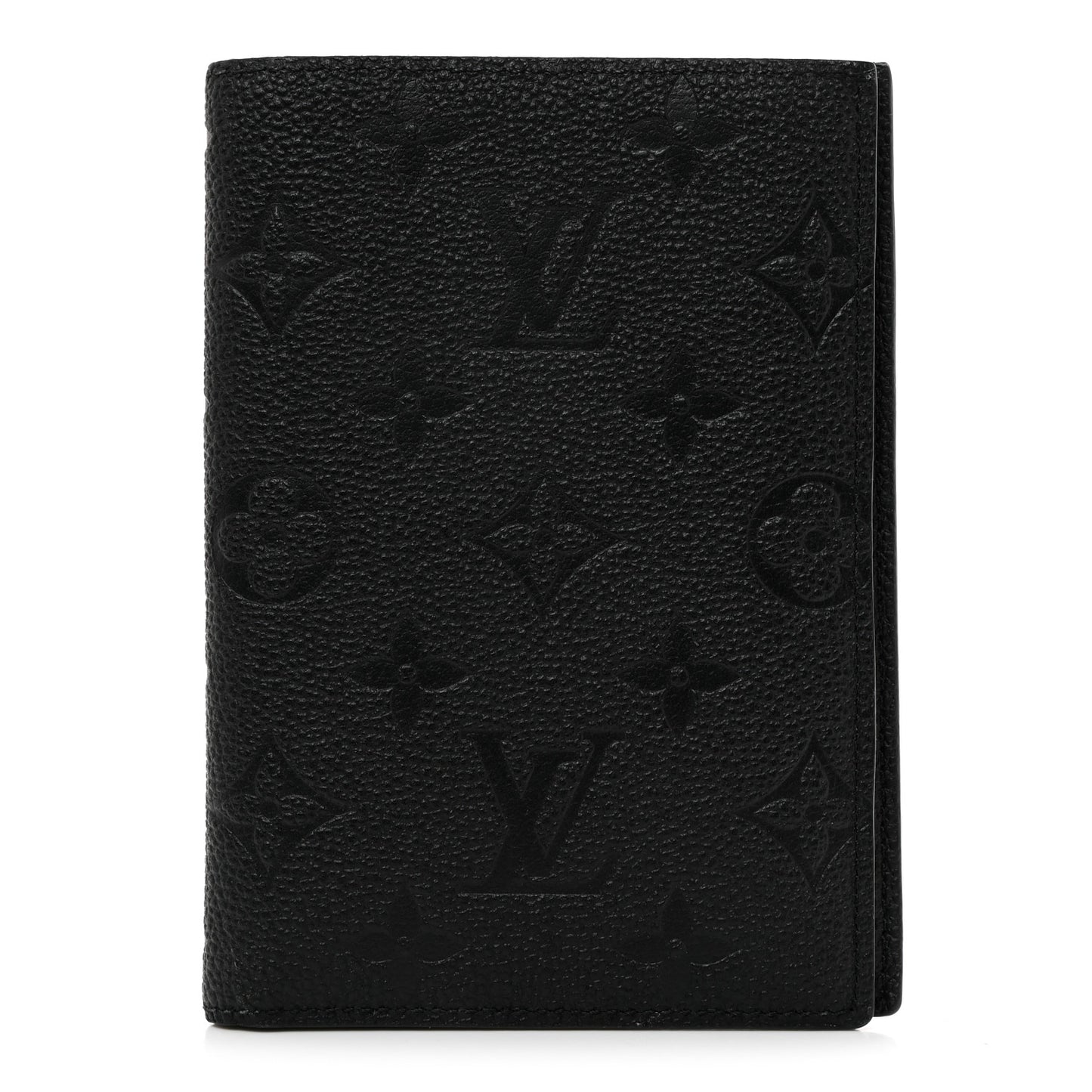 Empreinte Monogram Passport Cover Black