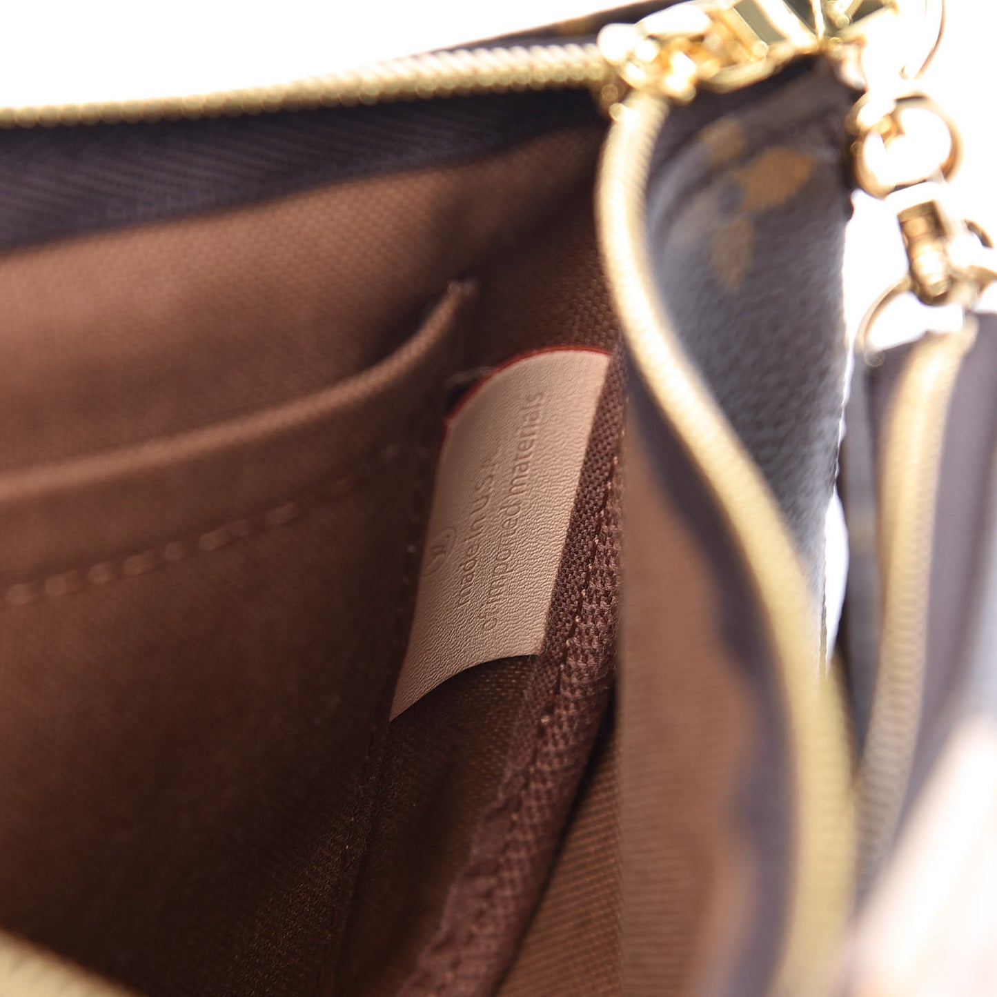 Monogram Multi Pochette Accessories Kaki
