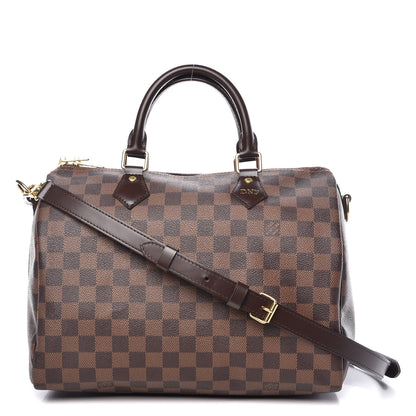 Louis Vuitton Damier Ebene Speedy Bandouliere 30 1 of 13