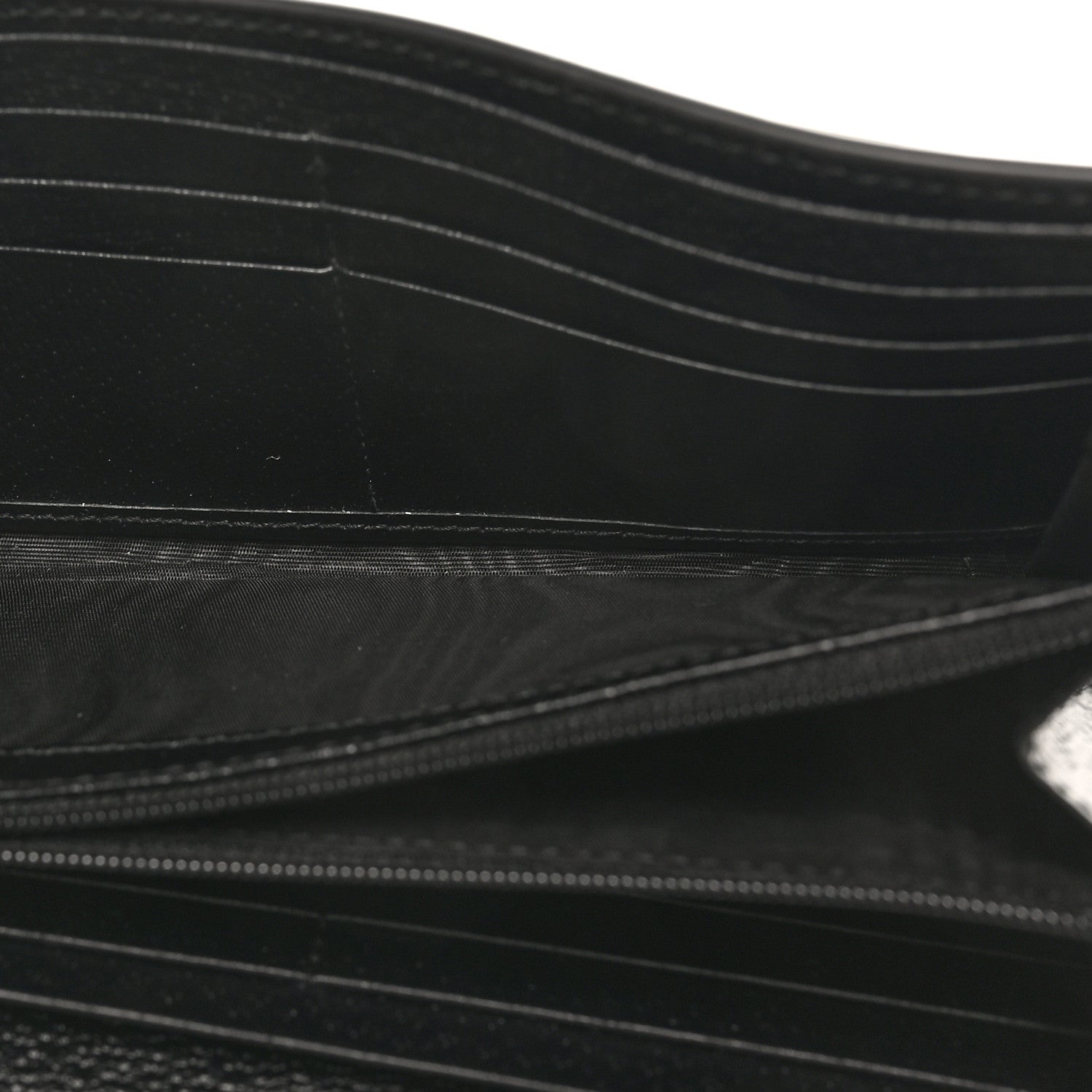 Gucci Calfskin Web Ophidia Continental Wallet Black 5 of 9