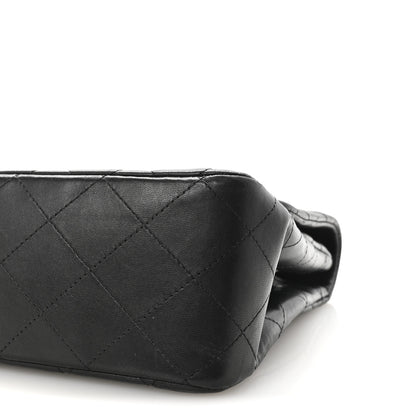 Chanel Lambskin Quilted Jumbo Single Flap Black 10 of 10