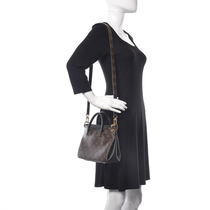 Louis Vuitton Monogram Pallas Full BB Black 2 of 9