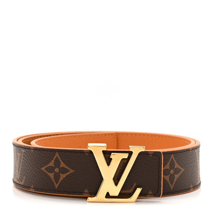 Louis Vuitton Calfskin Monogram 20mm LV Iconic Reversible Belt 80 32 Arizona 1 of 6