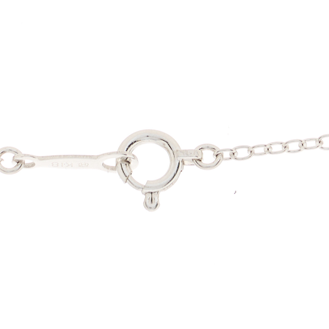 18K White Gold Akoya Pearl 5.5-6mm Station Necklace