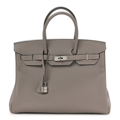 Hermes Togo Birkin 35 Gris Asphalte 1 of 10