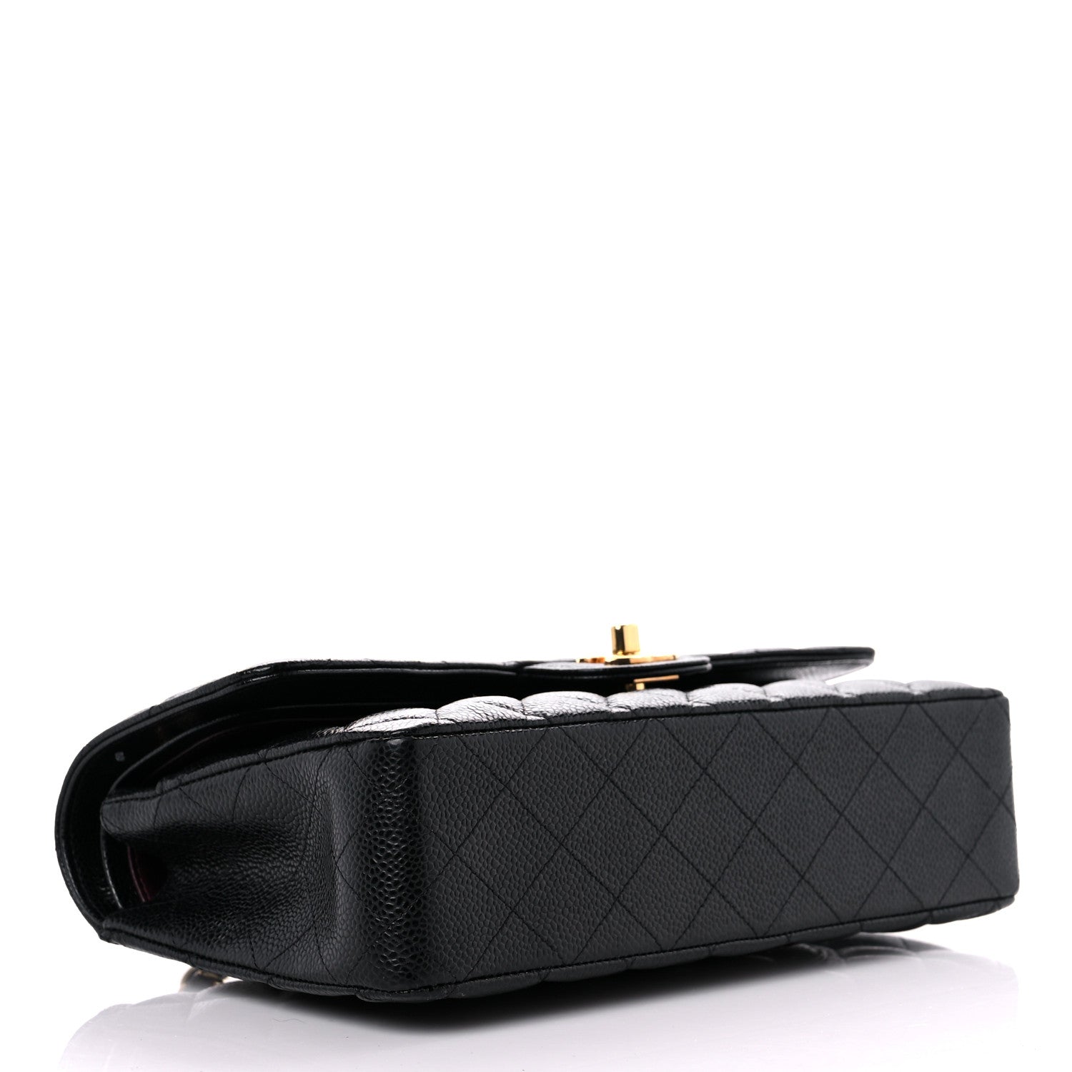 Chanel Caviar Quilted Medium Double Flap Black 4 of 10