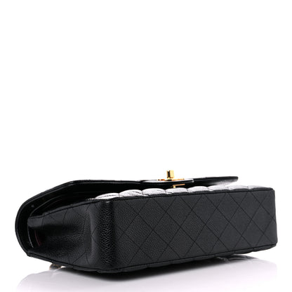 Chanel Caviar Quilted Medium Double Flap Black 4 of 10