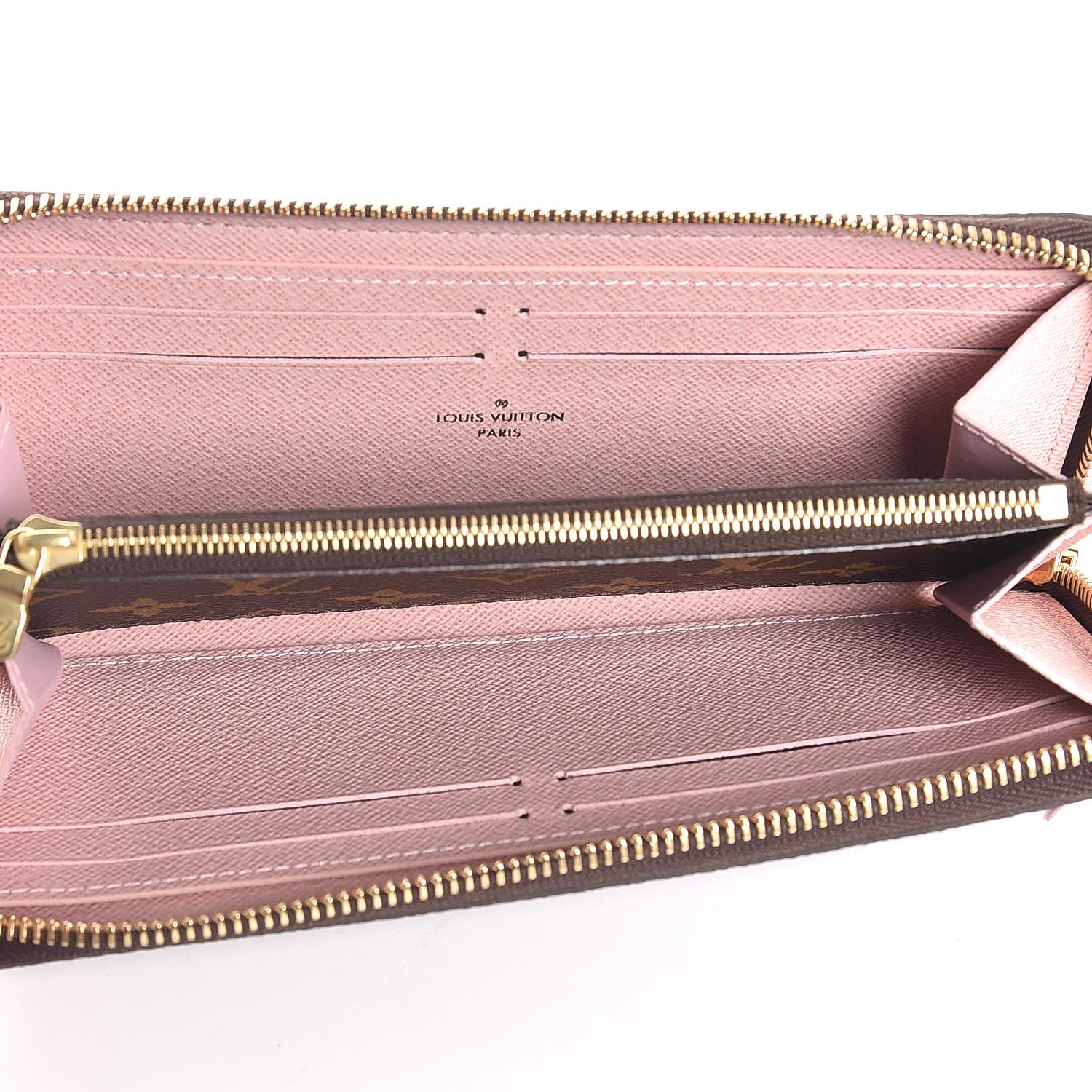 Louis Vuitton Monogram Clemence Wallet Rose Ballerine 5 of 7