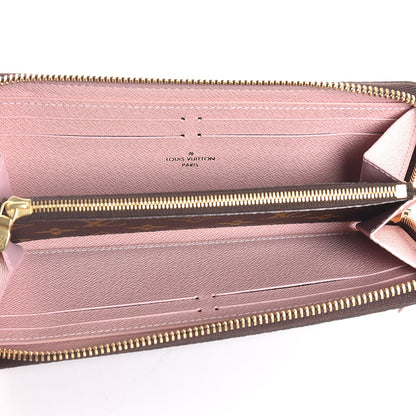 Louis Vuitton Monogram Clemence Wallet Rose Ballerine 5 of 7