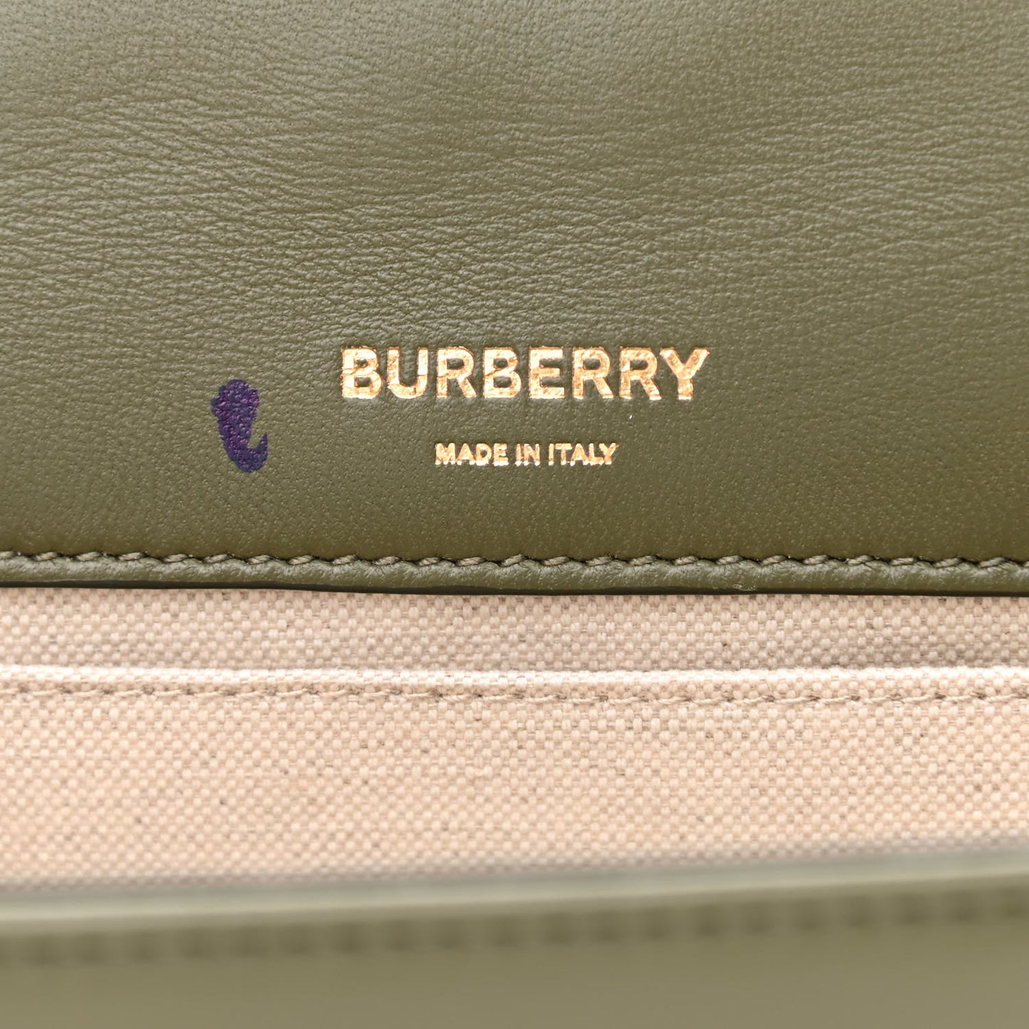 Lambskin Quilted Small Lola Bag Khaki