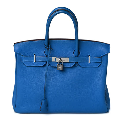 Hermes Togo Birkin 35 Mykonos 1 of 15
