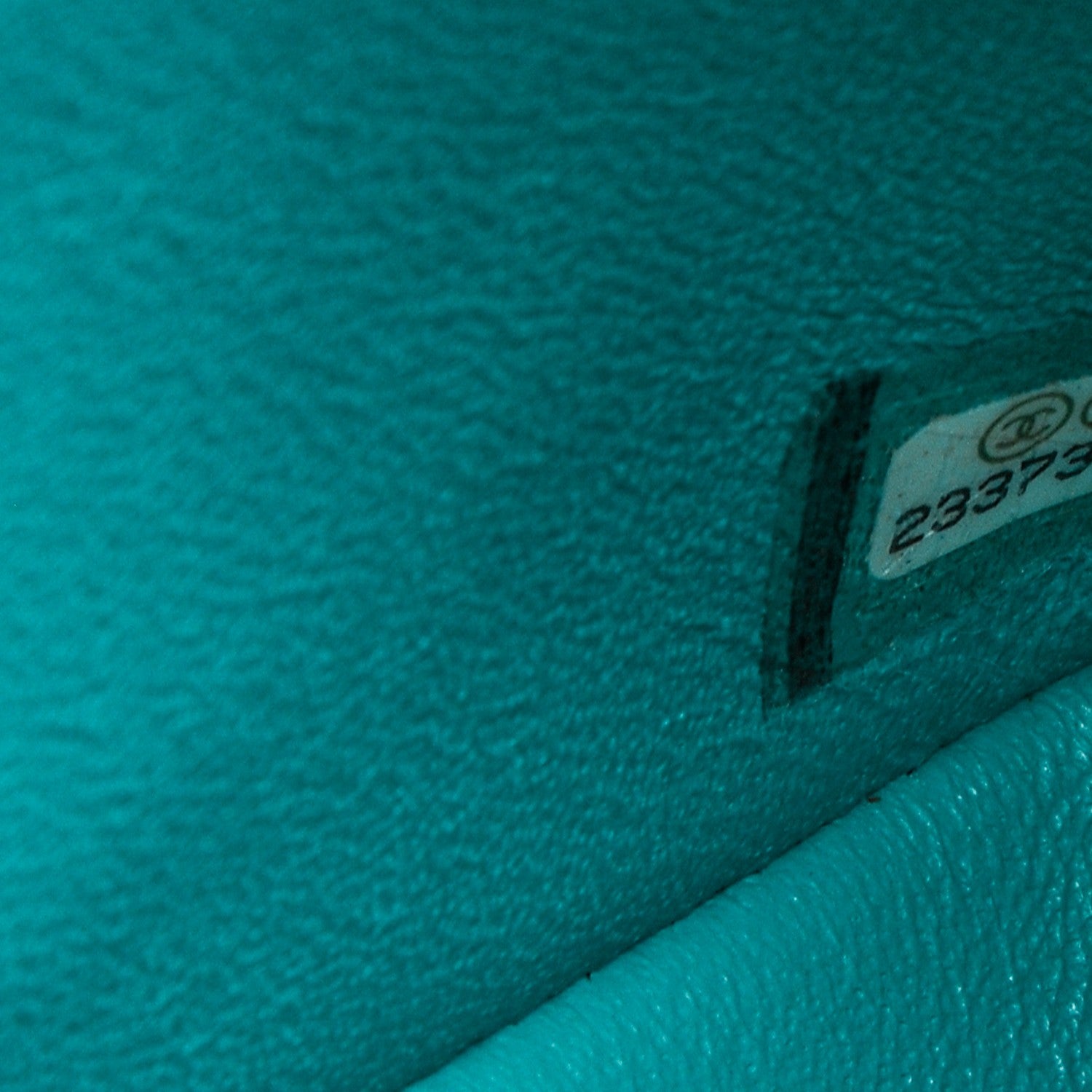 Chanel Caviar Quilted Medium Double Flap Turquoise 7 of 7
