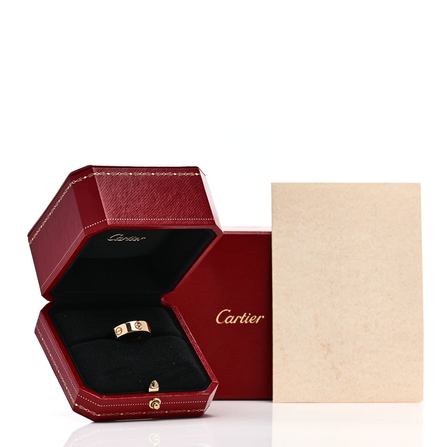 Cartier 18K Yellow Gold 5.5mm LOVE Ring 54 6.75 5 of 5