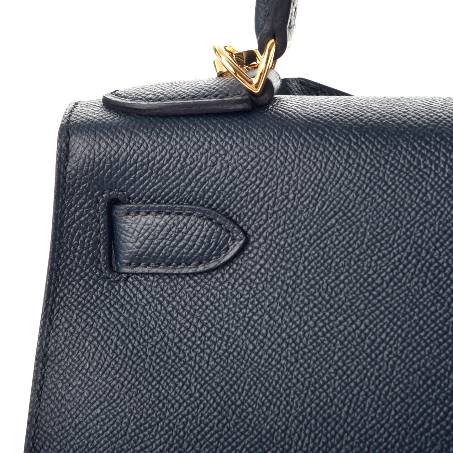 Epsom Kelly Sellier 28 Bleu Indigo