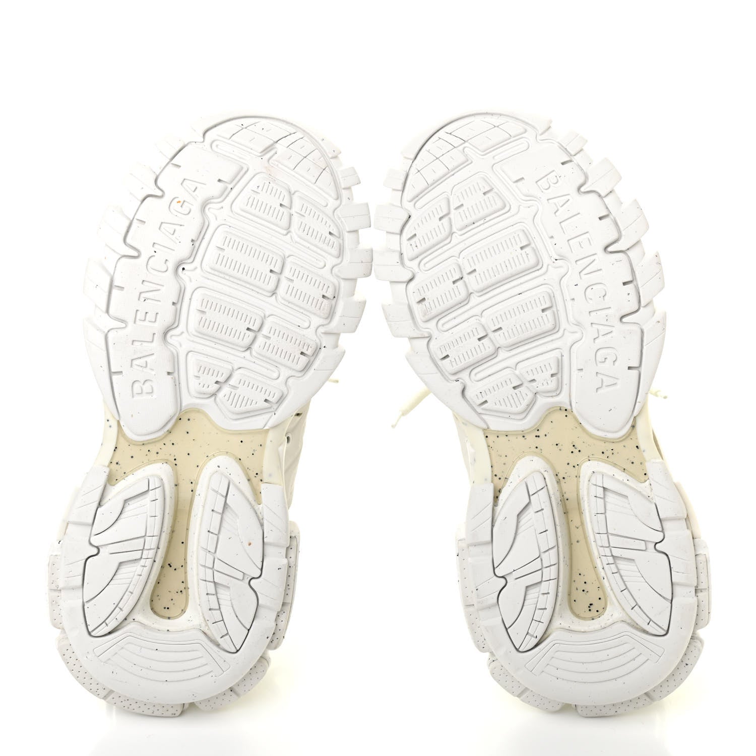 Balenciaga Rubber Mesh Fabric Monocolor Recycled Sole Womens Track Sneakers 39 White 5 of 9