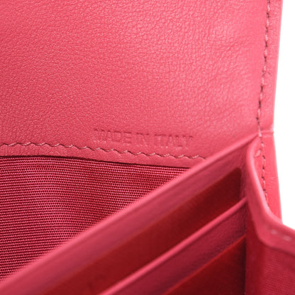 Valentino Garavani Vitello Colorblock Free Rockstud Wristlet Travel Wallet Shadow Pink Optic White 7 of 12