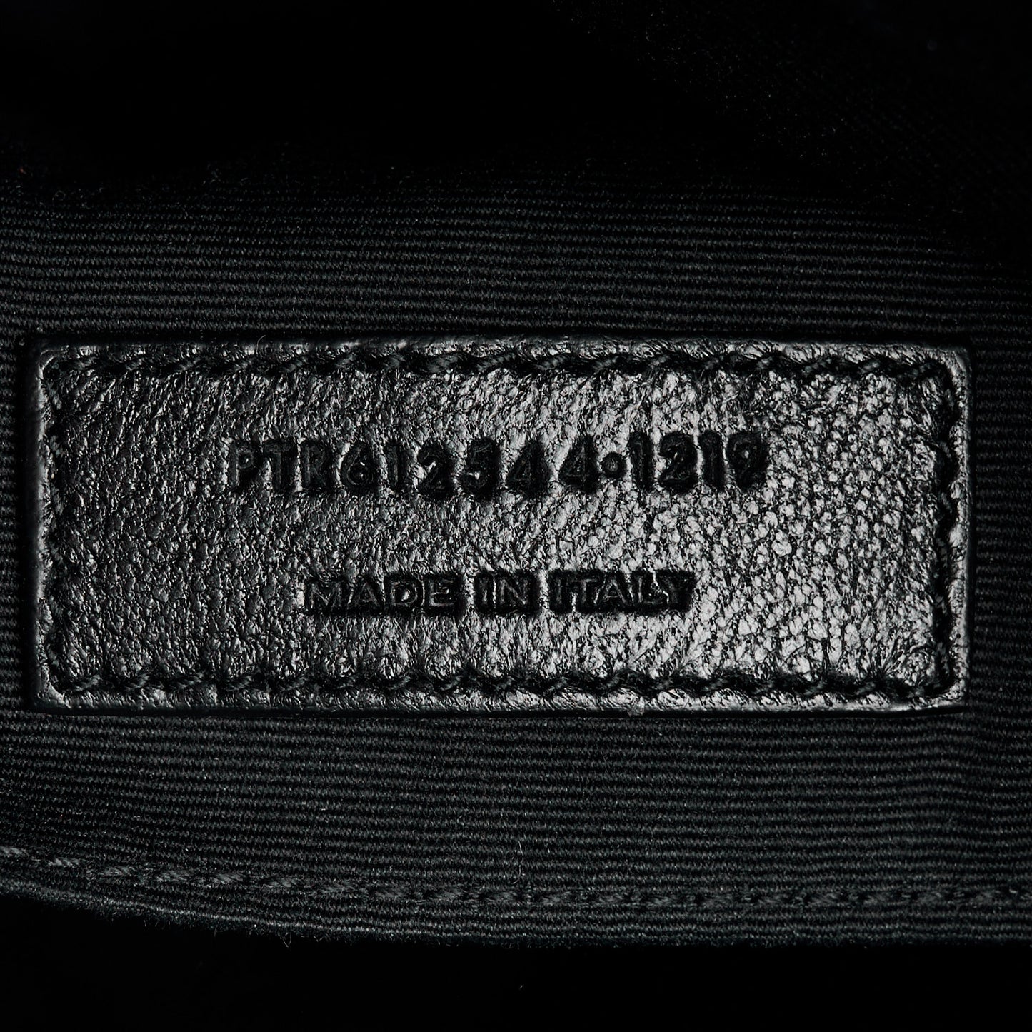 Calfskin Matelasse Monogram Lou Camera Bag Black