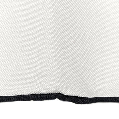 Hermes Silk Mille Et Un Lapins Scarf 90 White Black 5 of 9