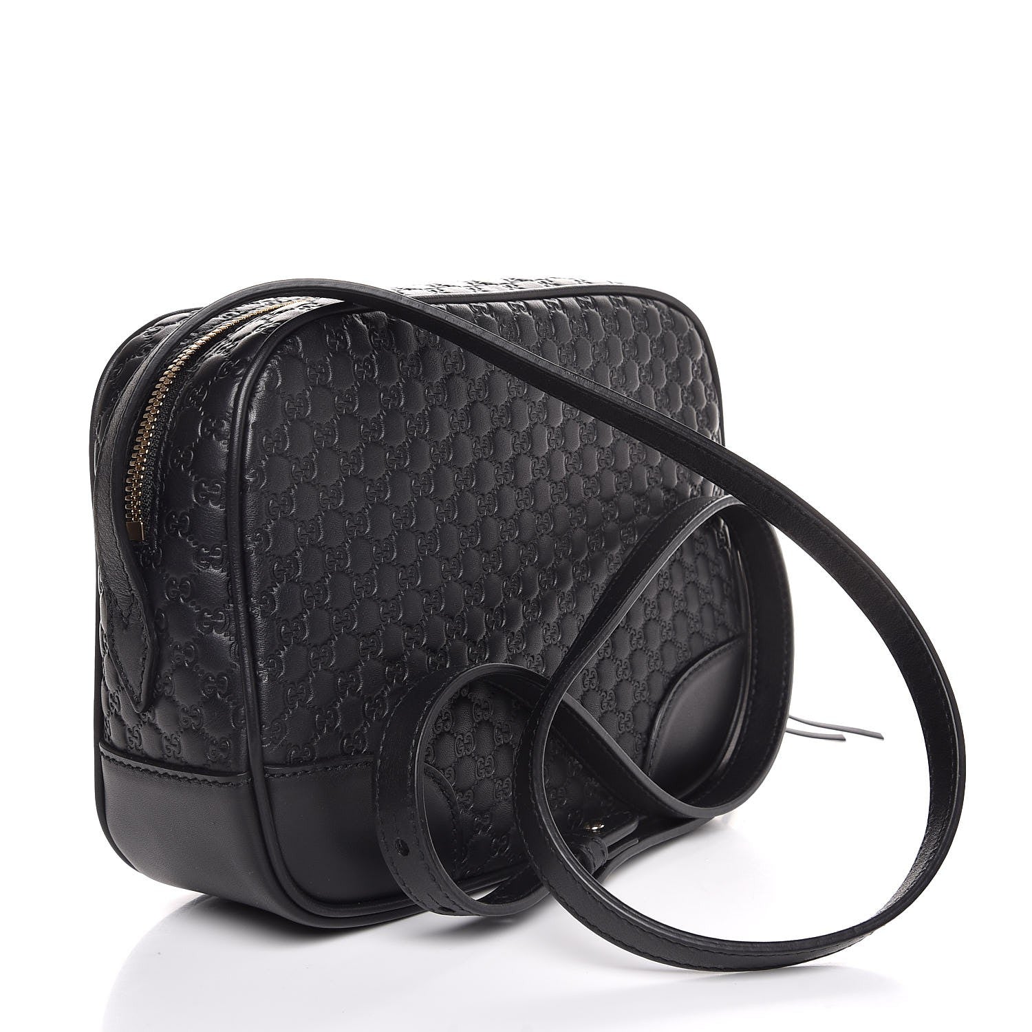 Gucci Microguccissima Mini Bree Messenger Bag Black 3 of 7