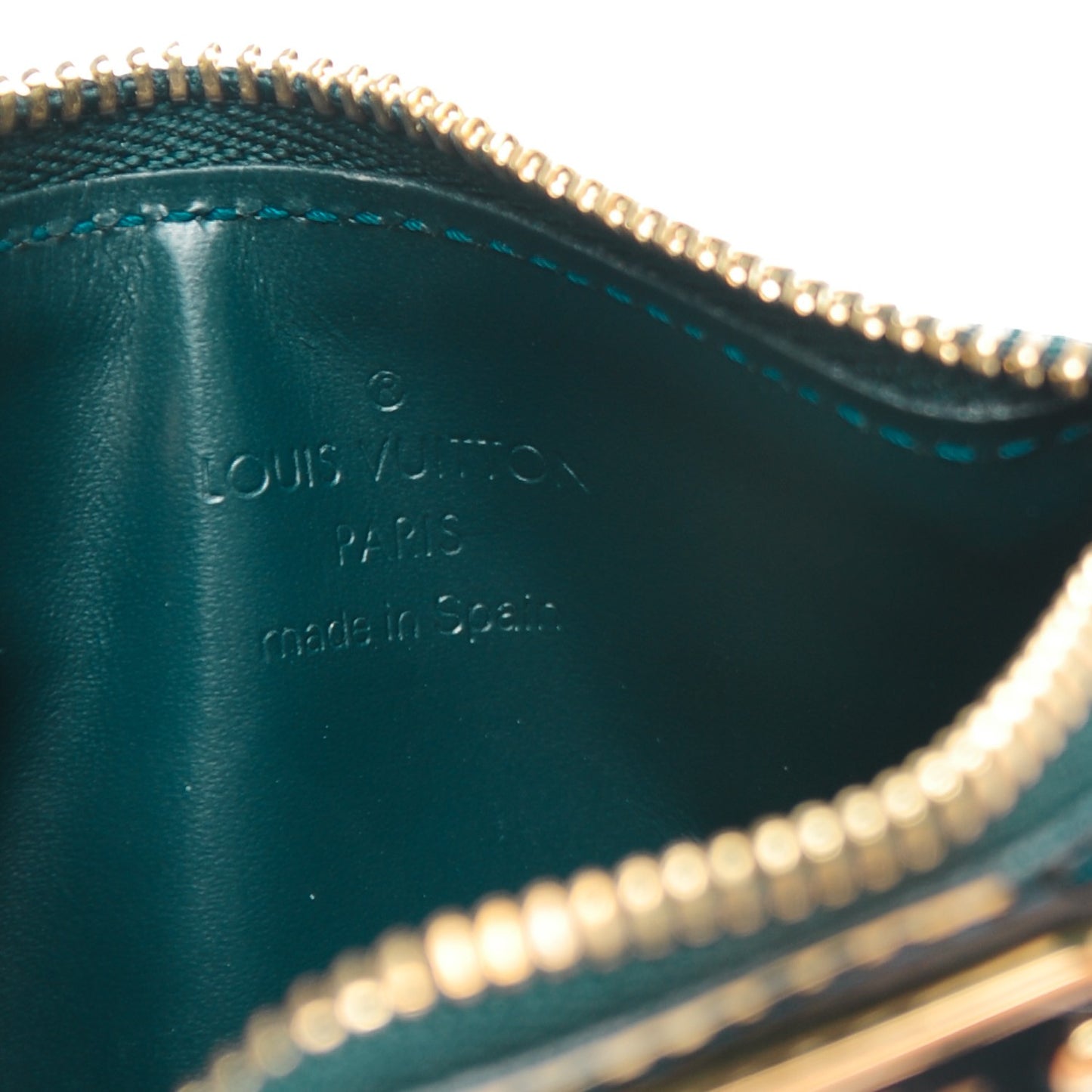 Vernis Key Pouch Blue Nuit