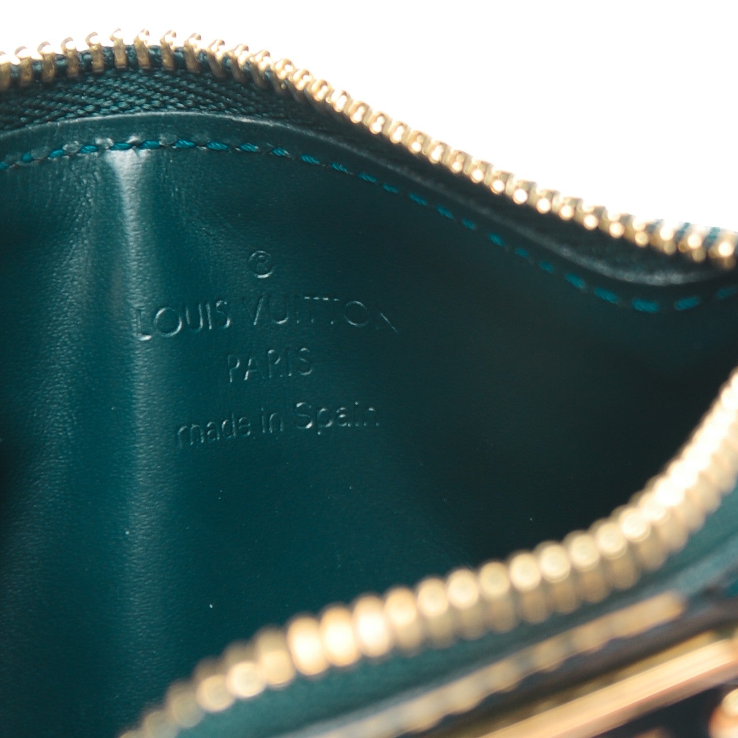 Louis Vuitton Vernis Key Pouch Blue Nuit 6 of 7
