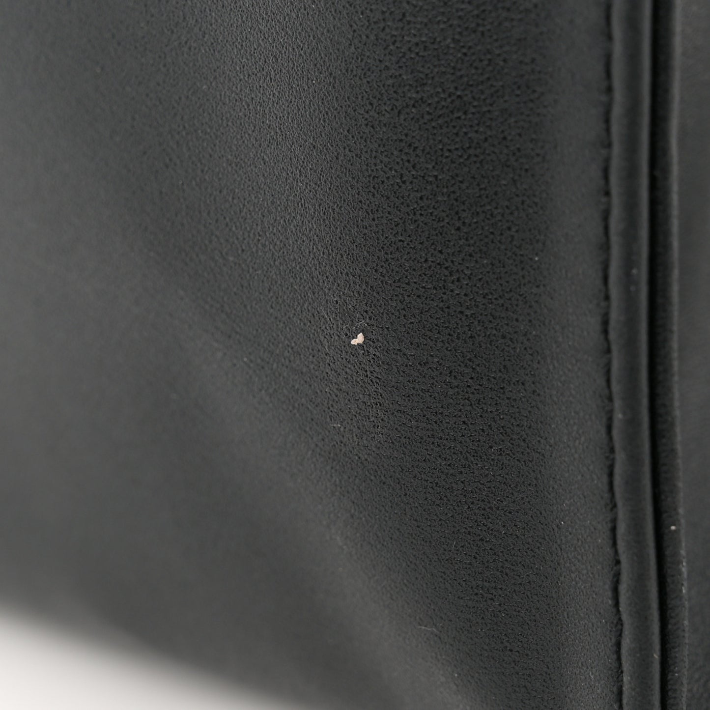 Vegan Leather Medium Shopping Bag Black