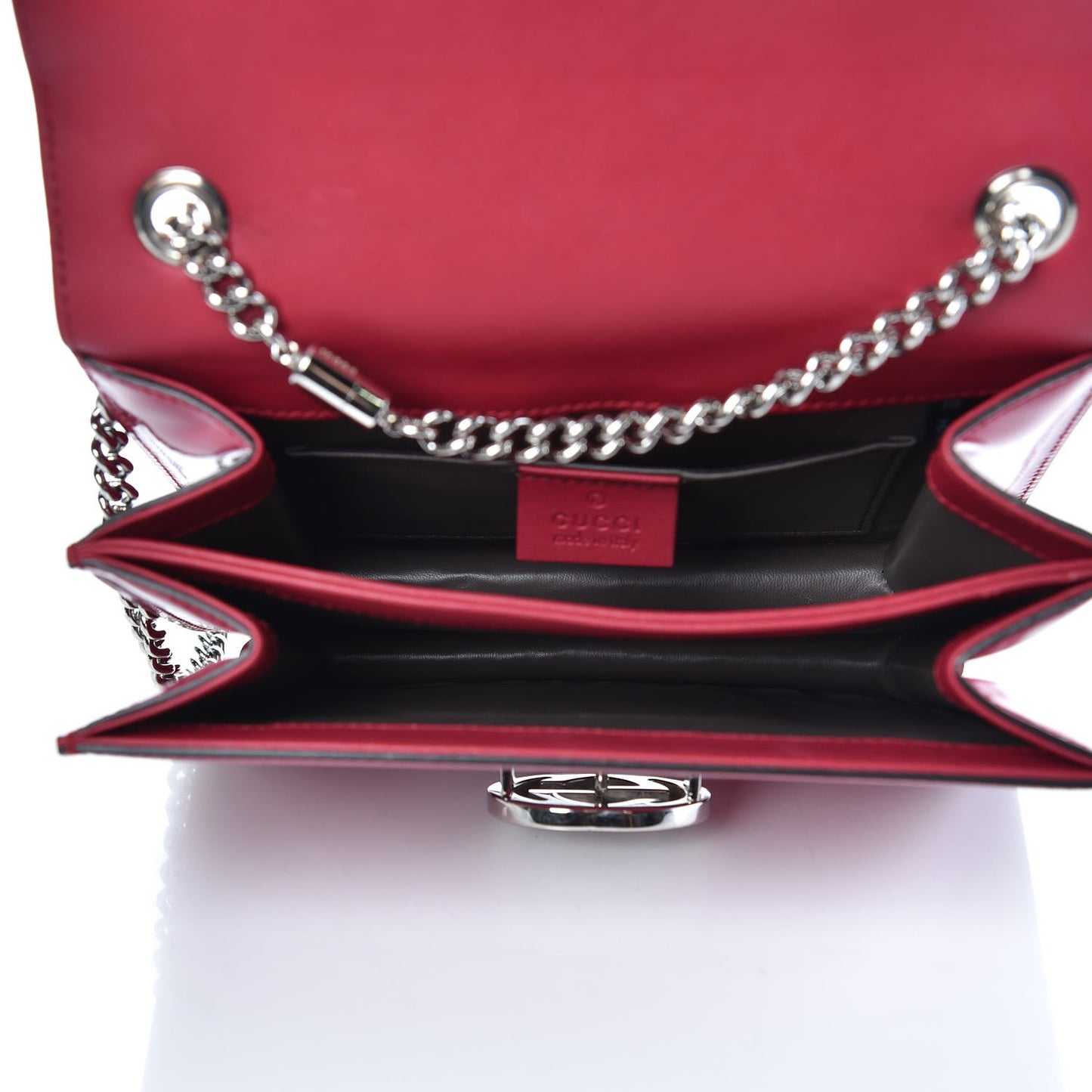 Shade Lux Calfskin Small Interlocking G Shoulder Bag Petunia