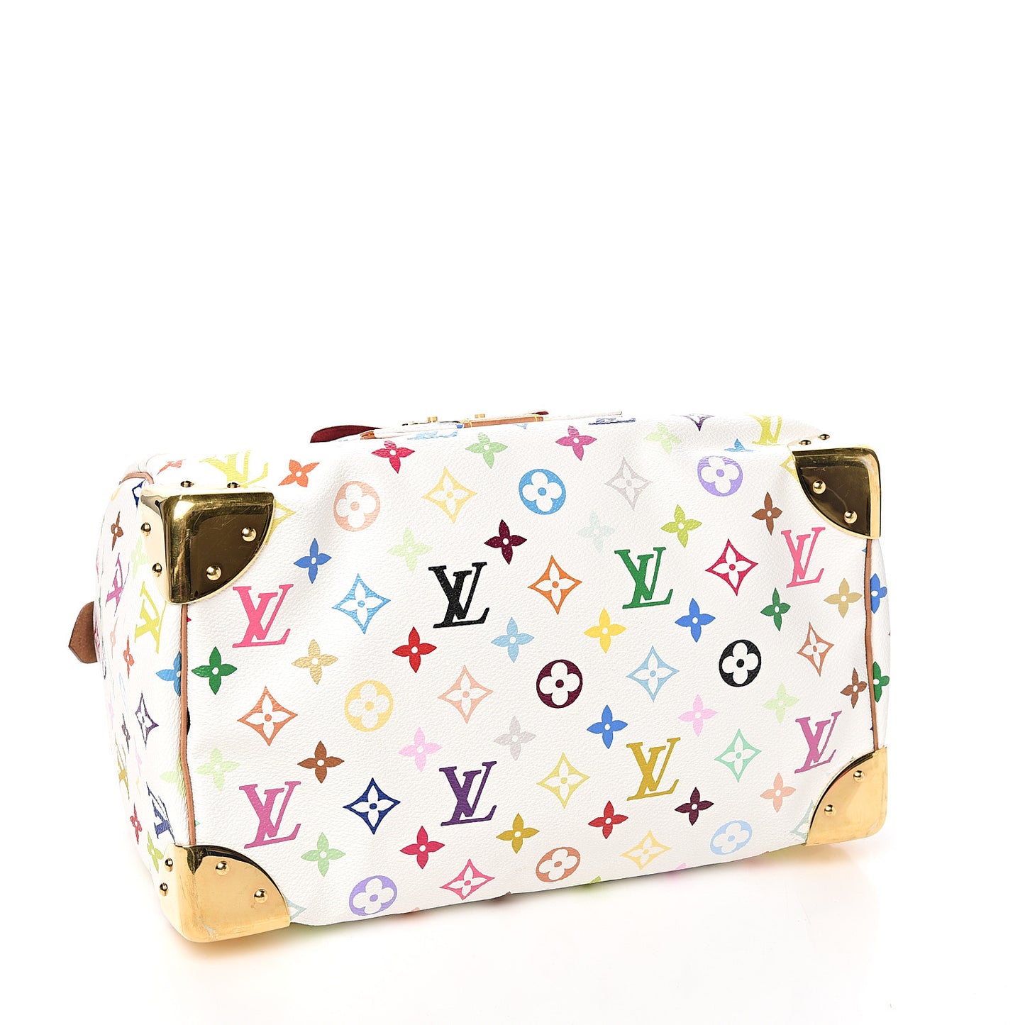 Monogram Multicolor Speedy 30 White